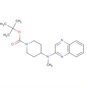 Tert-butyl 4-(methyl(quinoxalin-2-yl)amino)piperidine-1-carboxylate Structure,824403-31-8Structure