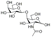 2-乙酰氨基-2-脱氧-4-O-(beta-D-吡喃半乳糖基)-D-吡喃半乳糖结构式_82535-18-0结构式