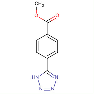 Methyl 4-(2h-1,2,3,4-tetrazol-5-yl)benzoate Structure,82544-82-9Structure