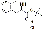 3-Isoquinolinecarboxylic acid, 1,2,3,4-tetrahydro-, 1,1-dimethylethyl ester, hydrochloride, (s)- Structure,82586-60-5Structure