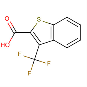 3-(Trifluoromethyl)benzothiophene-2-carboxylic acid Structure,826995-51-1Structure