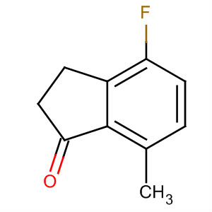 4-Fluoro-7-methyl-2,3-dihydroinden-1-one Structure,828267-45-4Structure