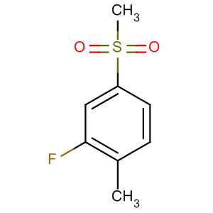 2-Fluoro-1-methyl-4-(methylsulfonyl)benzene Structure,828270-60-6Structure