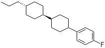 反式,反式-4-(4-氟苯基)-4-丙基-双环己基结构式_82832-27-7结构式