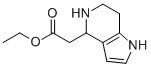 (4,5,6,7-Tetrahydro-1h-pyrrolo[3,2-c]pyridin-4-yl)-acetic acid ethyl ester Structure,82859-02-7Structure