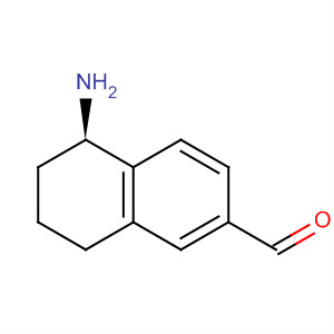 (5r)-(9ci)-5-氨基-5,6,7,8-四氢-2-萘羧醛结构式_828926-47-2结构式