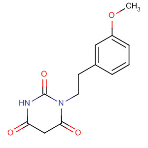 1-[2-(3-Methoxy-phenyl)-ethyl]-pyrimidine-2,4,6-trione Structure,830358-48-0Structure