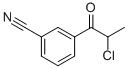 (9ci)-3-(2-氯-1-氧代丙基)-苯甲腈结构式_83070-13-7结构式