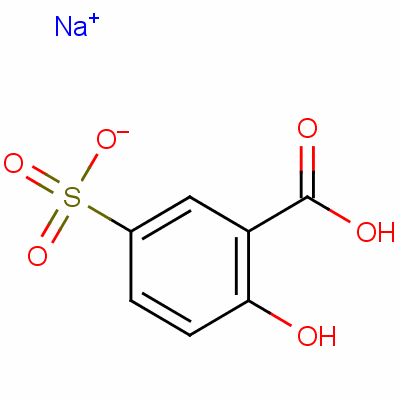 Benzoic acid, 2-hydroxy-5-sulfo-, monosodium salt Structure,831-54-9Structure