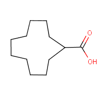 Cycloundecanecarboxylic acid Structure,831-67-4Structure