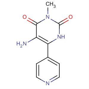 5-氨基-3-甲基-6-(4-吡啶)-2,4(1H,3H)-嘧啶二酮结构式_831231-66-4结构式