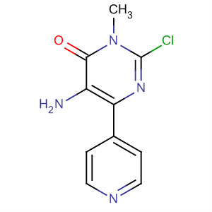 5-氨基-2-氯-3-甲基-6-(4-吡啶)-4(3H)-嘧啶酮结构式_831231-67-5结构式