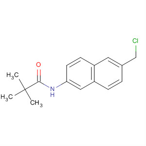 N-[6-(chloromethyl)-2-naphthalenyl]-2,2-dimethylpropanamide Structure,832102-21-3Structure