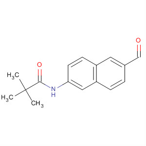 N-(6-formyl-2-naphthalenyl)-2,2-dimethylpropanamide Structure,832102-25-7Structure