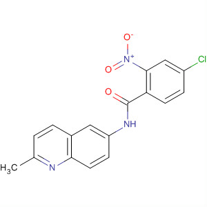 4-Chloro-n-(2-methyl-6-quinolinyl)-2-nitrobenzamide Structure,832102-28-0Structure