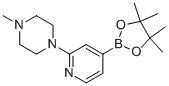 1-Methyl-5-[4-(4,4,5,5-tetramethyl-1,3,2-dioxaborolan-2-yl)pyridin-2-yl]piperazine Structure,832114-09-7Structure