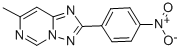 [1,2,4]Triazolo[1,5-c]pyrimidine,7-methyl-2-(4-nitrophenyl)- Structure,832144-06-6Structure