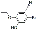 2-Bromo-5-ethoxy-4-hydroxy-benzonitrile Structure,832674-70-1Structure