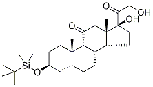 3alpha-O-叔-丁基二甲基硅烷基四氢可的松结构式_83274-73-1结构式