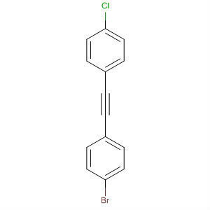 1-Bromo-4-[(4-chlorophenyl)ethynyl]benzene Structure,832744-28-2Structure