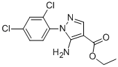 Ethyl 5-amino-1-(2,4-dichlorophenyl)-1H-pyrazole-4-carboxylate Structure,83279-66-7Structure