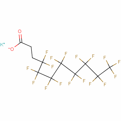 1H,1H,2H,2H-全氟十一酸钾结构式_83310-58-1结构式