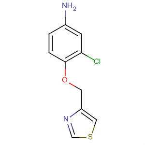 3-Chloro-4-(4-thiazolylmethoxy)benzenamine Structure,833474-42-3Structure