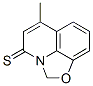 2H,4h-oxazolo[5,4,3-ij]quinoline-4-thione, 6-methyl- Structure,83367-35-5Structure