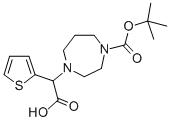 1-Boc-4-(carboxy-thiophen-2-yl-methyl)-[1,4]diazepane Structure,834884-95-6Structure