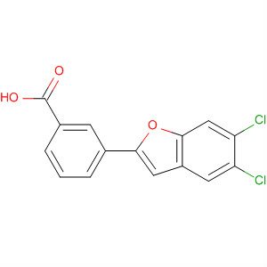 3-(5,6-Dichloro-2-benzofuranyl)benzoic acid Structure,835595-06-7Structure