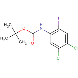 Tert-butyl 4,5-dichloro-2-iodophenylcarbamate Structure,835595-19-2Structure