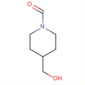 N-甲酰基-4-哌啶甲醇结构式_835633-50-6结构式