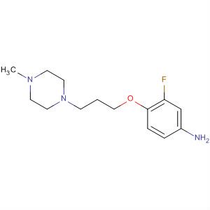 3-Fluoro-4-(3-(4-methylpiperazino)propoxy)aniline Structure,835633-60-8Structure