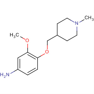 N-methyl-4-(2-methoxy-4-aminophenoxymethyl)piperidine Structure,835633-71-1Structure