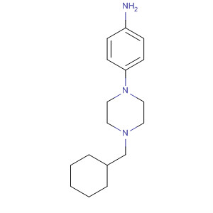 4-(4-(Cyclohexylmethyl)piperazin-1-yl)benzenamine Structure,835633-76-6Structure