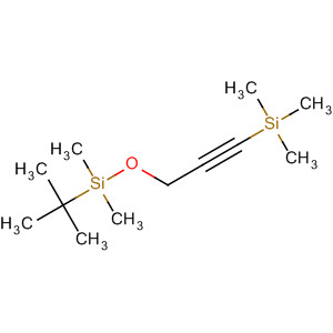 3-[Tert-butyldimethylsilyl]oxy-1-propyn-1-yl]trimethyl-silane Structure,83578-59-0Structure