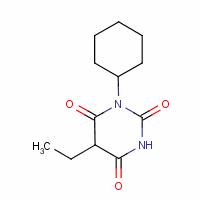 1-Cyclohexyl-5-ethylbarbituric acid Structure,837-32-1Structure