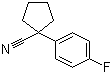 1-(4-氟苯基)环戊烷甲腈结构式_83706-50-7结构式