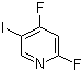 2,4-Difluoro-5-iodopyridine Structure,837364-89-3Structure