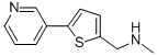 N-methyl-(5-pyrid-3-ylthien-2-yl)methylamine Structure,837376-49-5Structure