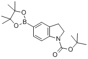 1-Boc-indoline-5-boronic acid pinacol ester Structure,837392-67-3Structure