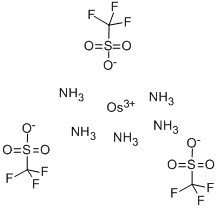 五氨合(三氟甲磺酸根)锇(III)三氟甲磺酸结构式_83781-30-0结构式