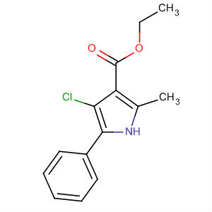 Ethyl 4-chloro-2-methyl-5-phenyl-1h-pyrrole-3-carboxylate Structure,83798-51-0Structure