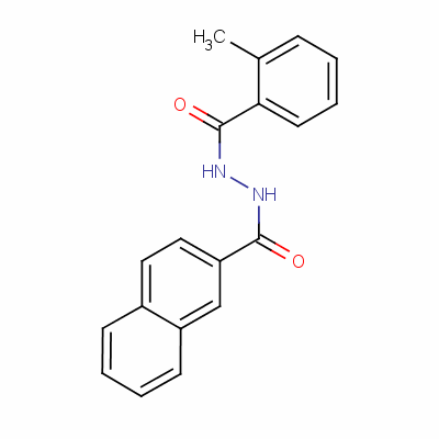 2-(2-Naphthoyl)-1-(o-toluoyl)hydrazine Structure,83803-94-5Structure