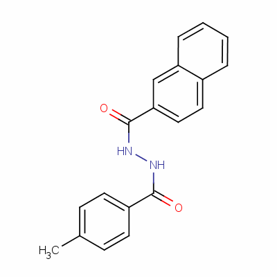 2-(2-Naphthoyl)-1-(p-toluoyl)hydrazine Structure,83803-95-6Structure