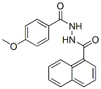 1-(4-Methoxybenzoyl)-2-(1-naphthoyl)hydrazine Structure,83833-17-4Structure