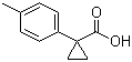 1-(4-Methylphenyl)-1-cyclopropanecarboxylic acid Structure,83846-66-6Structure