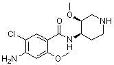 Cis-4-amino-5-chloro-2-methoxy-n-(3-methoxy-piperidin-4-yl)benzamide Structure,83863-69-8Structure