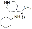 4-(Cyclohexylamino)piperidine-4-carboxamide Structure,83877-87-6Structure