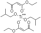 Diisobutoxy-bisethylacetoacetatotitanate Structure